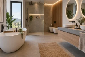 bagno-moderno-idee e materiali