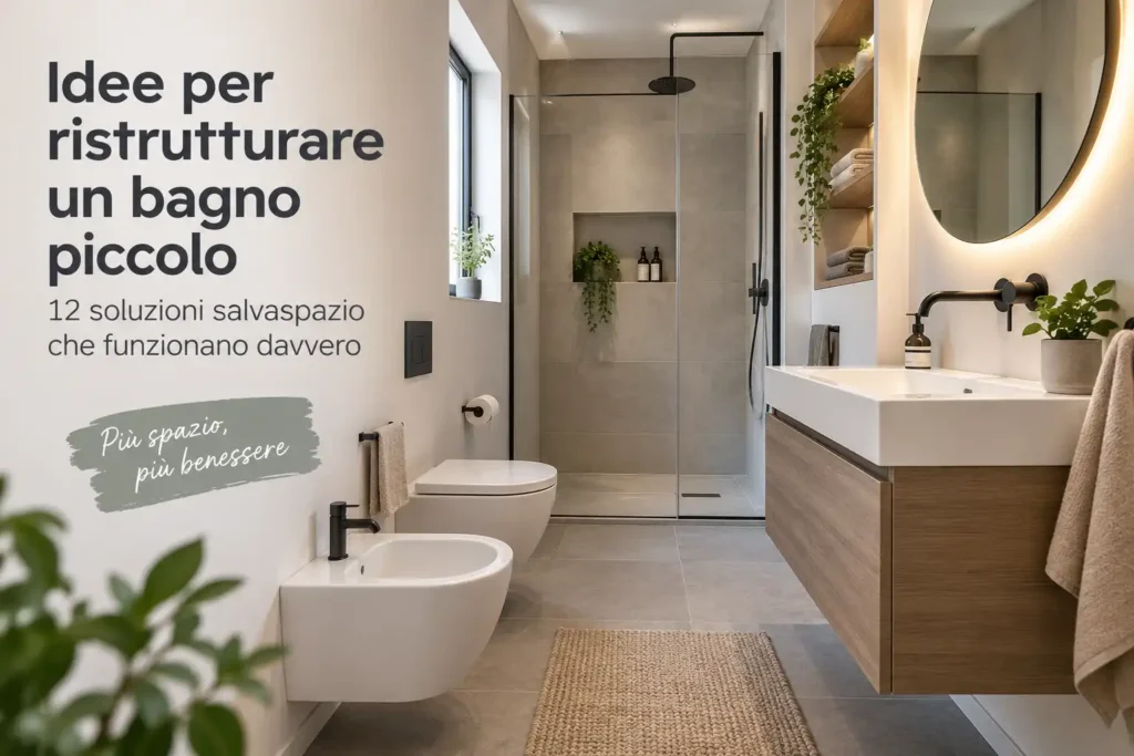 idee per ristrutturare bagno piccolo